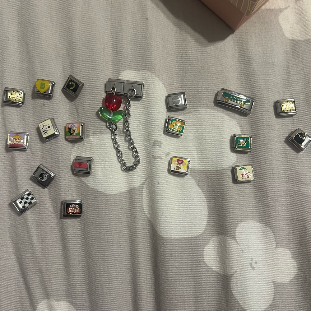 Colorful Italian  Assorted Charms